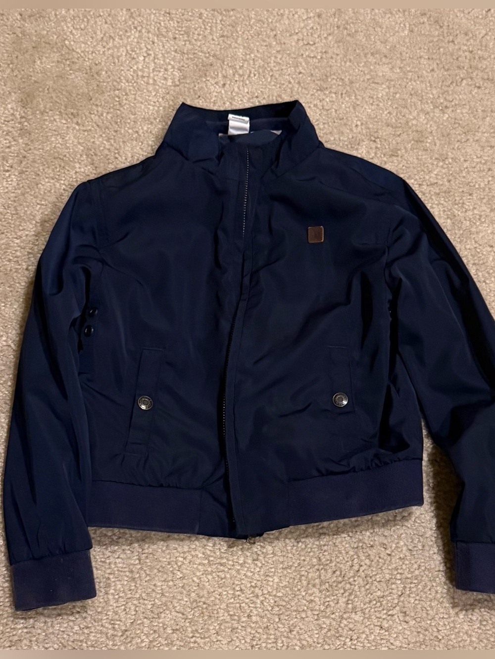 Janie and Jack Navy Bomber Jacket for Kids